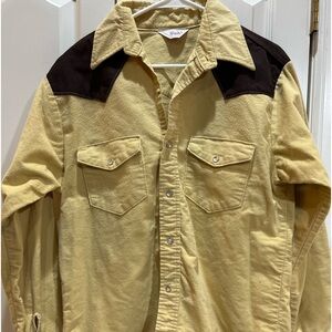 Pal vintage flannel pearl snap cowboy shirt